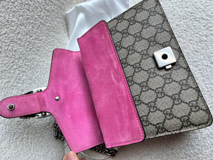 Gucci Dionysus GG Supreme Mini Shoulder Bag (RRP £1,700)