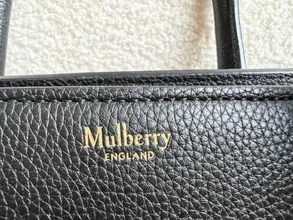 Mulberry Black Small Zipped Bayswater (RRP £1,245)