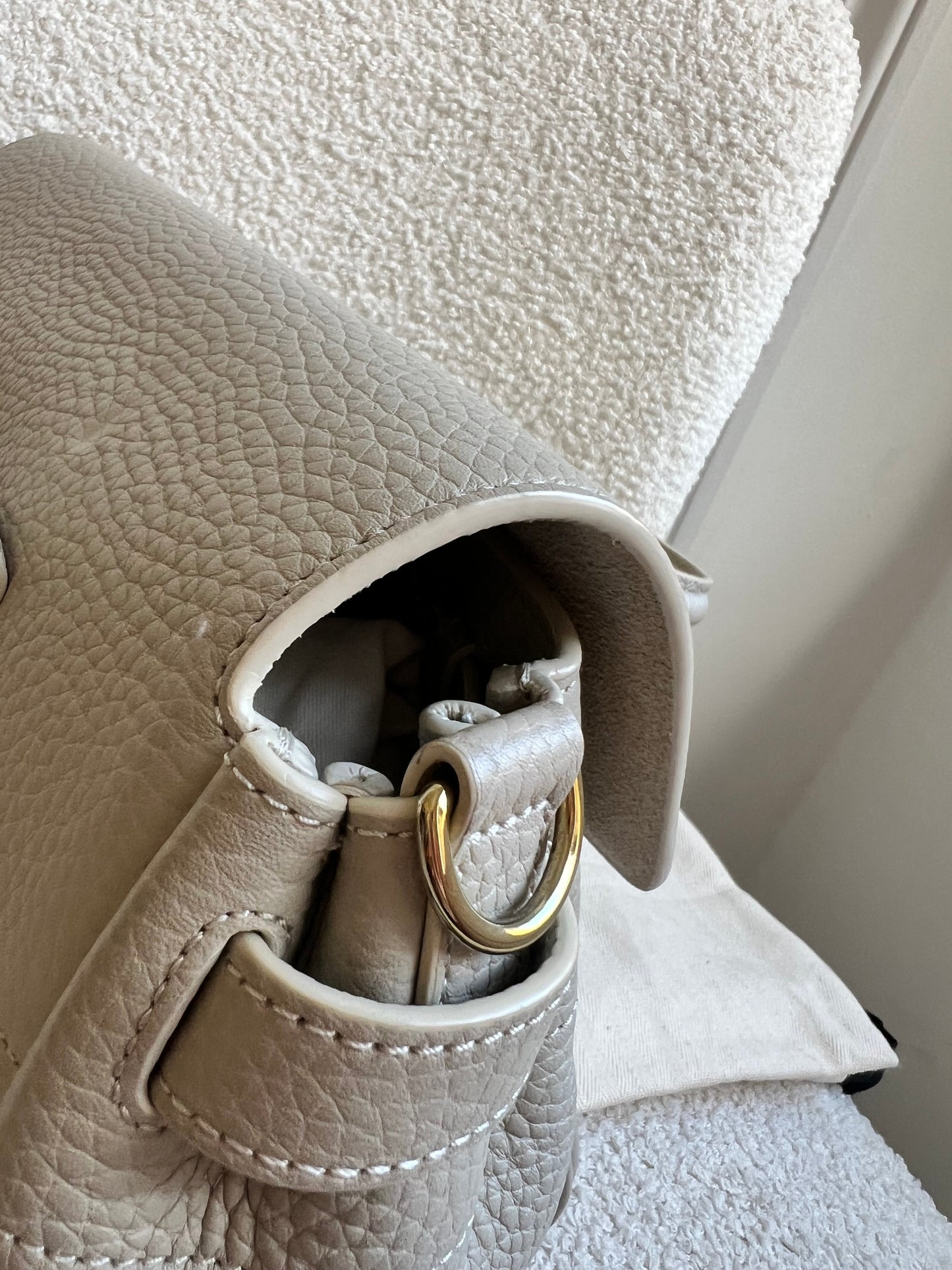 Mulberry Chalk Bayswater Satchel (RRP £1195)