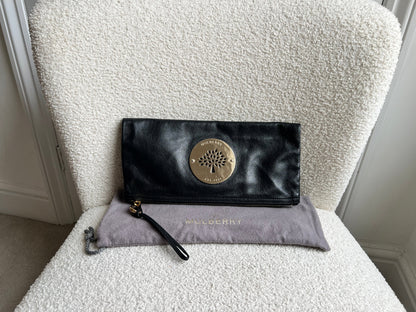 Mulberry Black Daria Clutch (RRP £550)