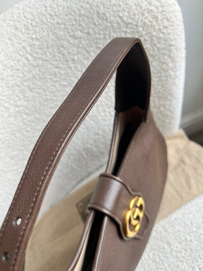 Gucci Brown Large Aphrodite Shoulder Bag (RRP £1760)