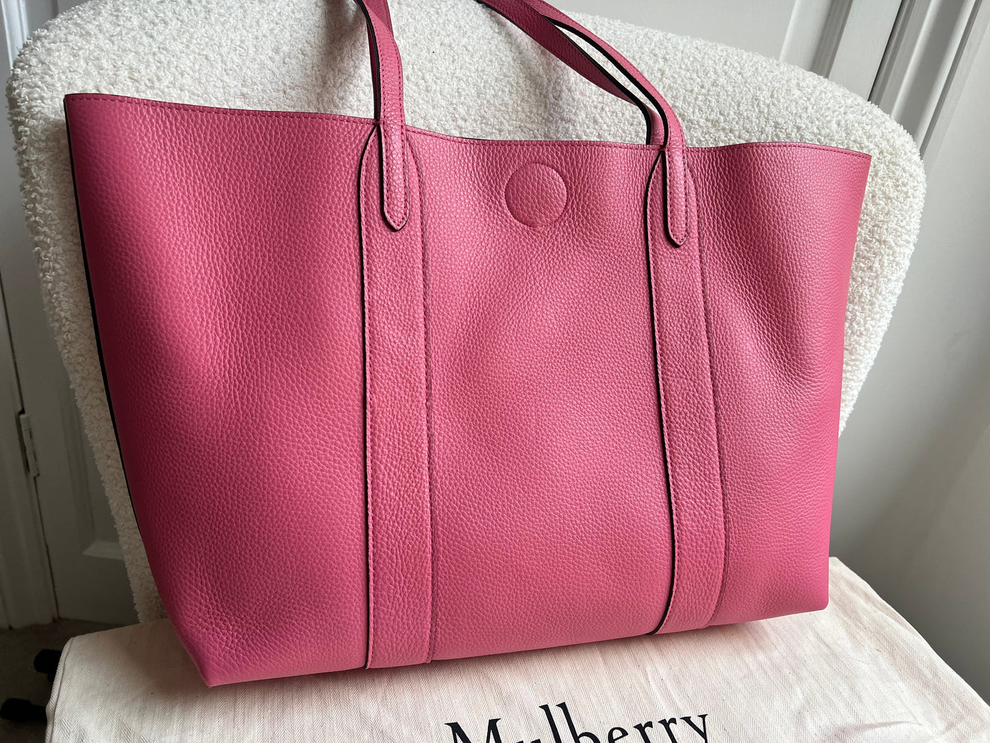 Mulberry Candy Pink Bayswater Tote (RRP £845)
