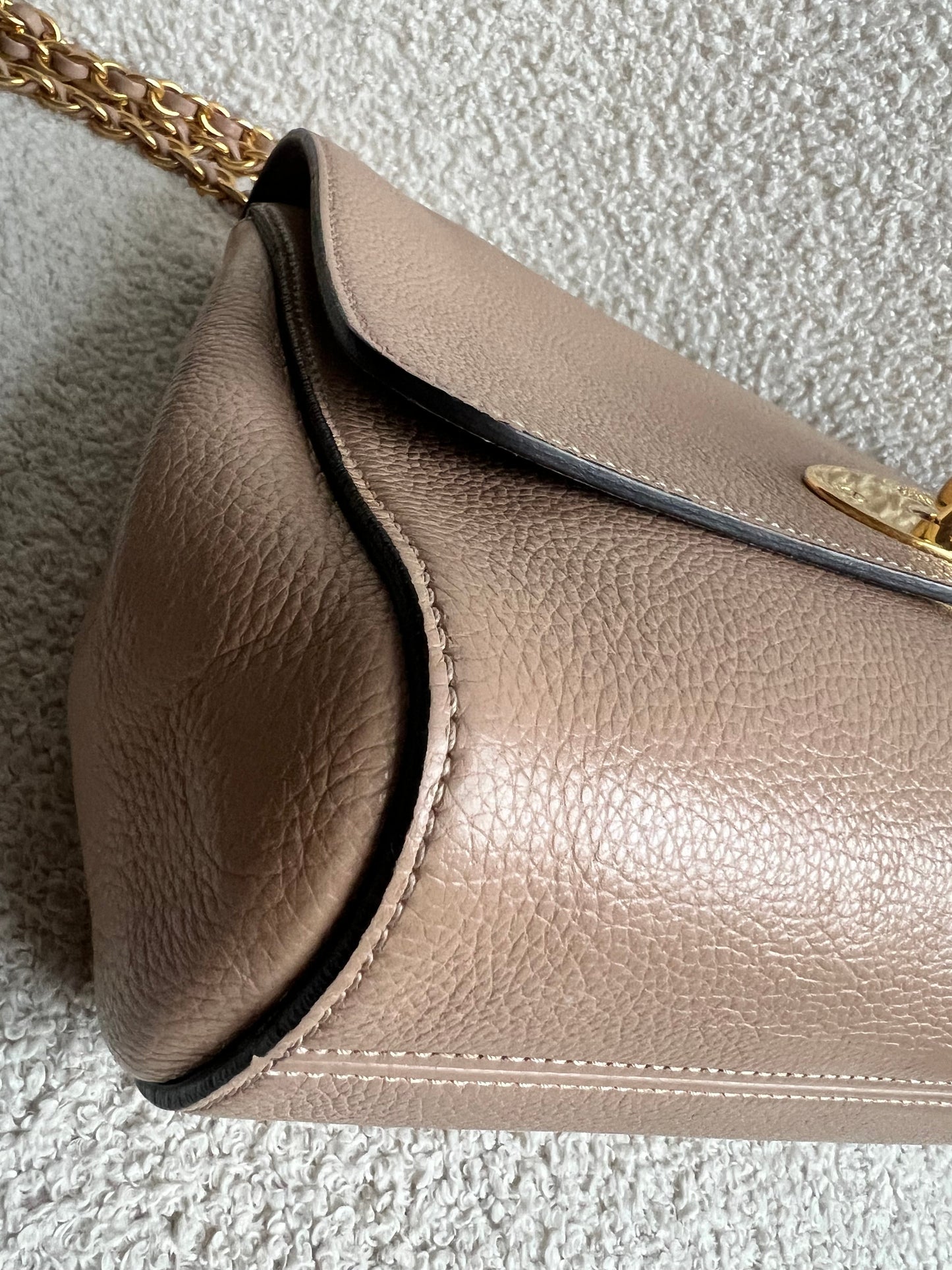 Mulberry Rosewater Medium Lily with Gold Hardware (RRP £995)