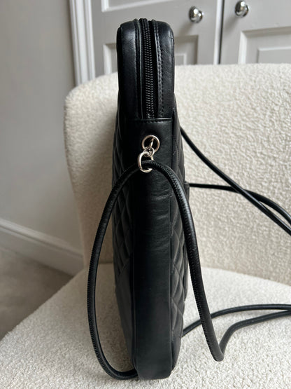 Chanel Black and White Cambon Line Large Crossbody