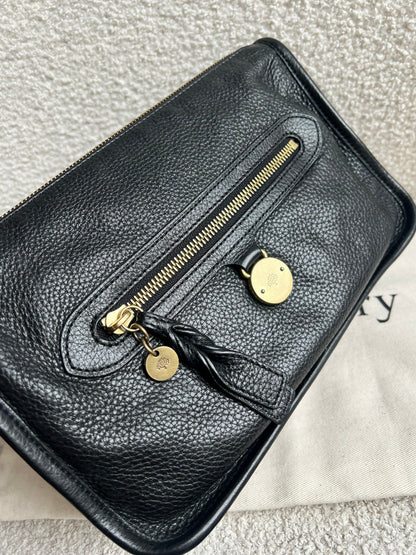 Mulberry Black Small Somerset Satchel