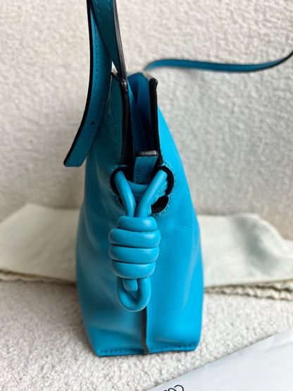 Loewe Cyan Mini Flamenco Clutch Bag (RRP £1800)