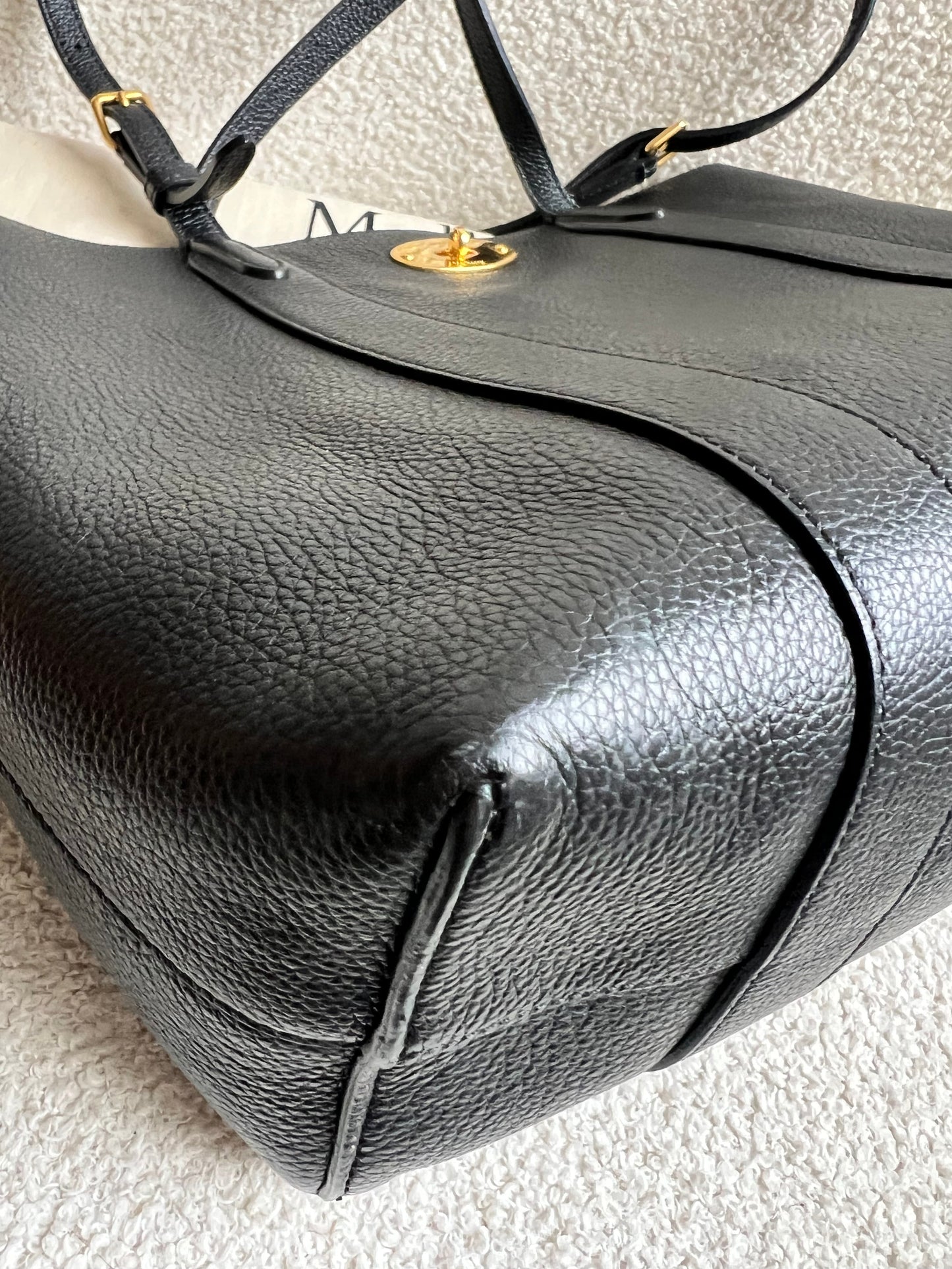 Mulberry Small Black Bayswater Tote (RRP £795)