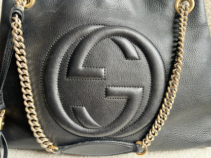 Gucci Black Soho Chain Tote (RRP £1350)
