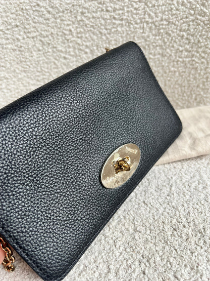 Mulberry Black Bayswater Clutch (RRP £495)