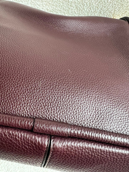 Mulberry Large Leighton in Oxblood with Gold Hardware (RRP £1,095)