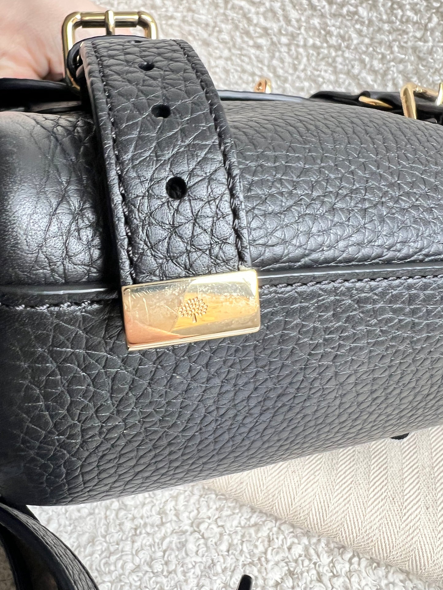 Mulberry Black Mini Alexa (RRP £995)