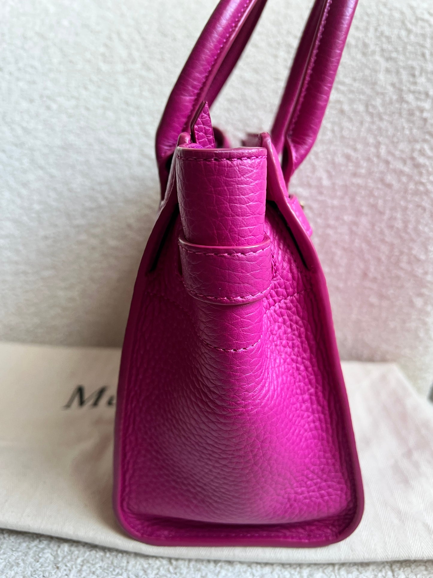 Mulberry Pink Mini Zipped Bayswater (RRP £1095)