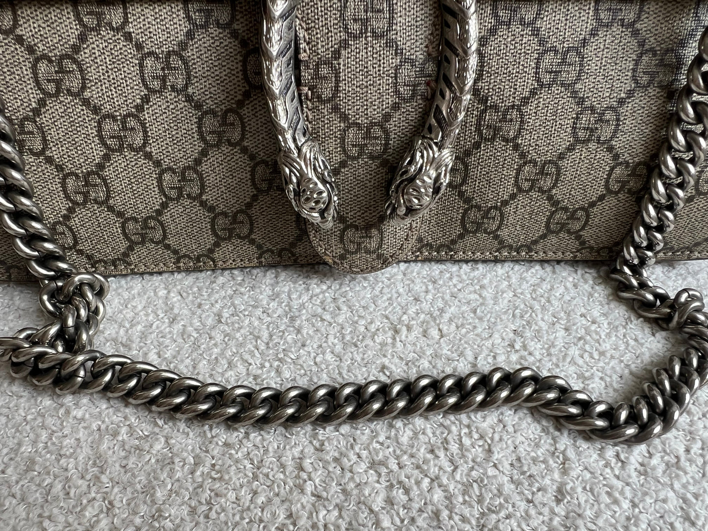 Gucci Dionysus GG Supreme Small Shoulder Bag (RRP £2,220)