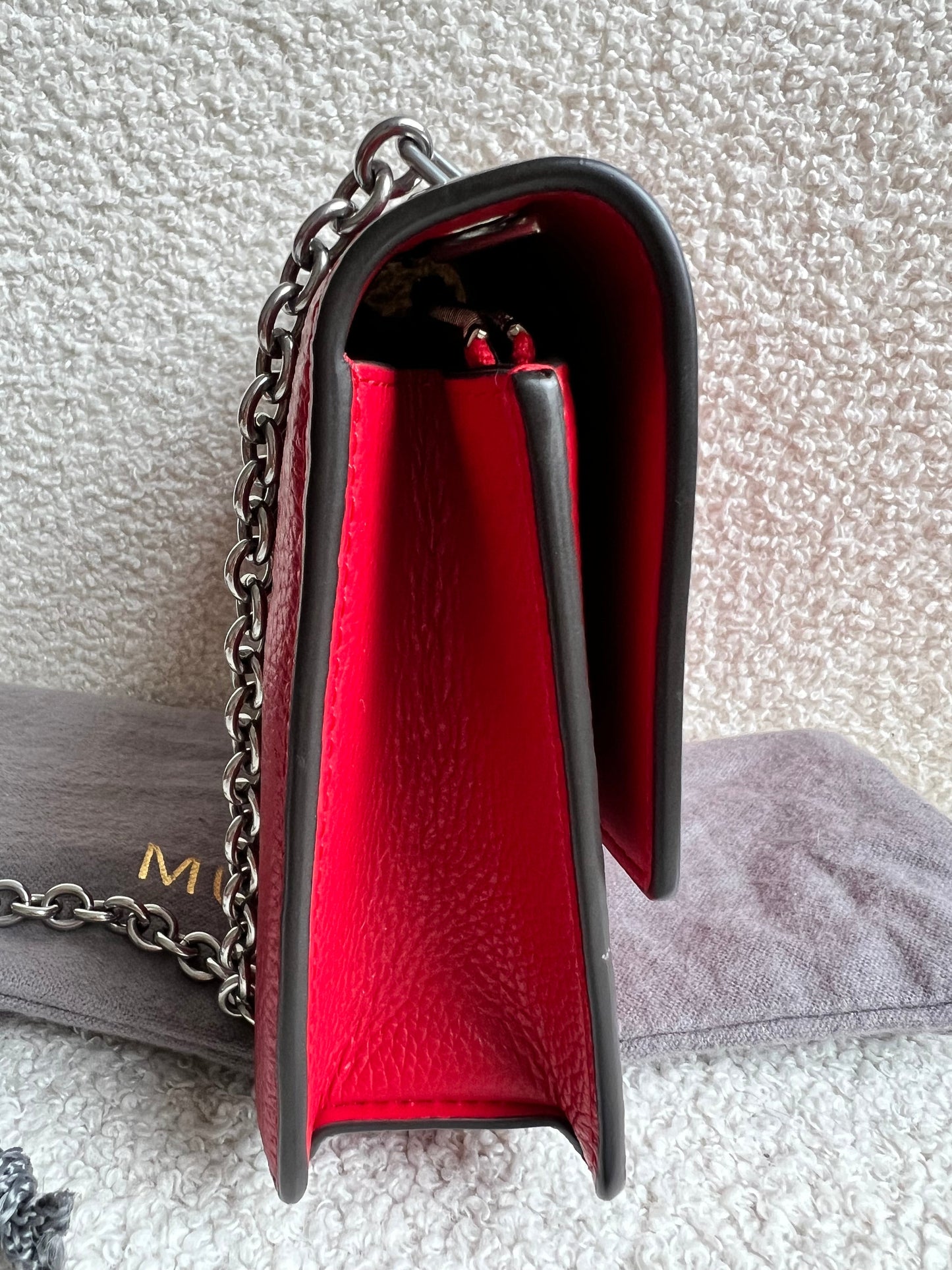 Mulberry Lancaster Red Small Darley Shoulder Bag (RRP £695)