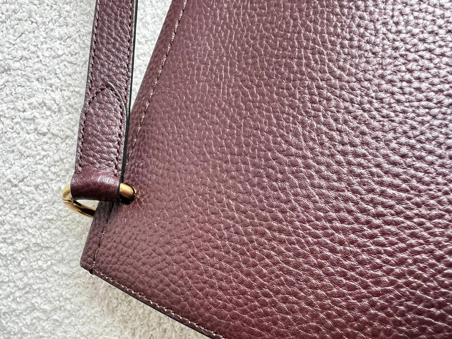 Mulberry Oxblood Amberley Satchel (RRP £1,195)