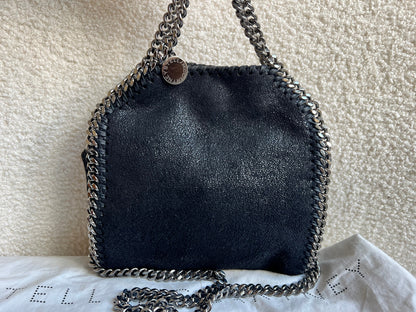Stella McCartney Black Tiny Falabella Tote Bag (RRP £775)
