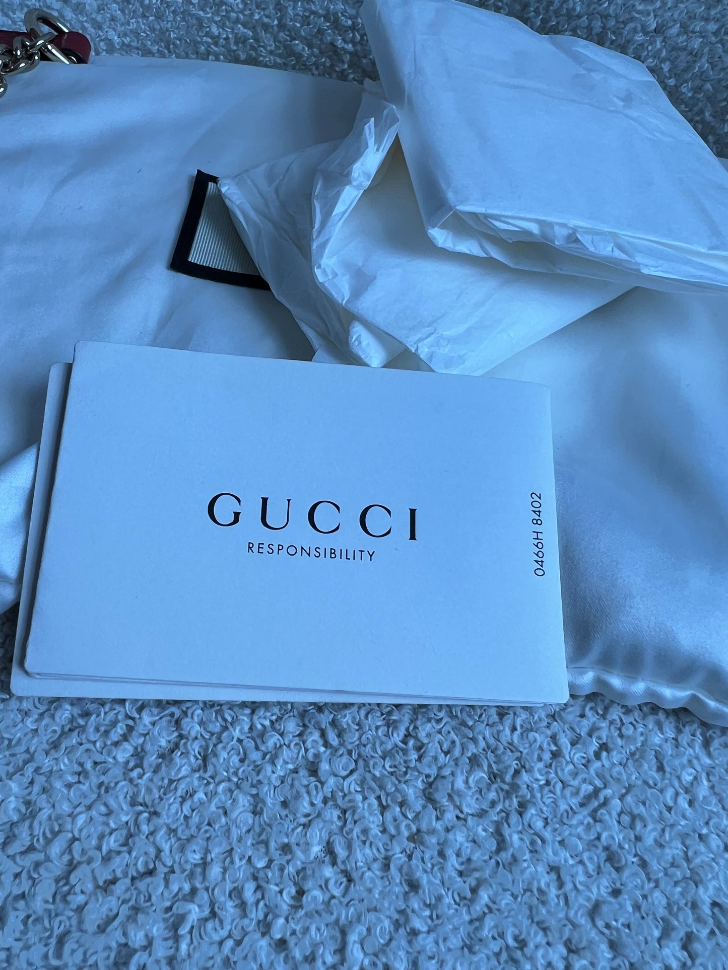 Gucci Interlocking GG Red Small Shoulder Bag