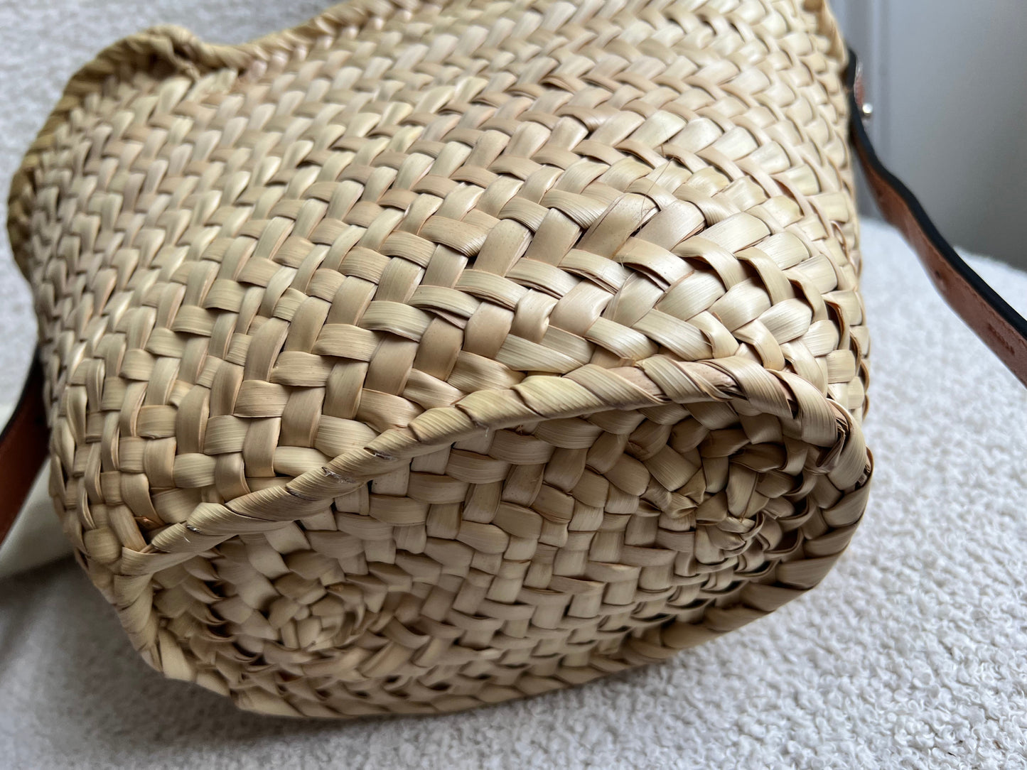 Loewe Drawstring bucket basket bag (RRP £450)
