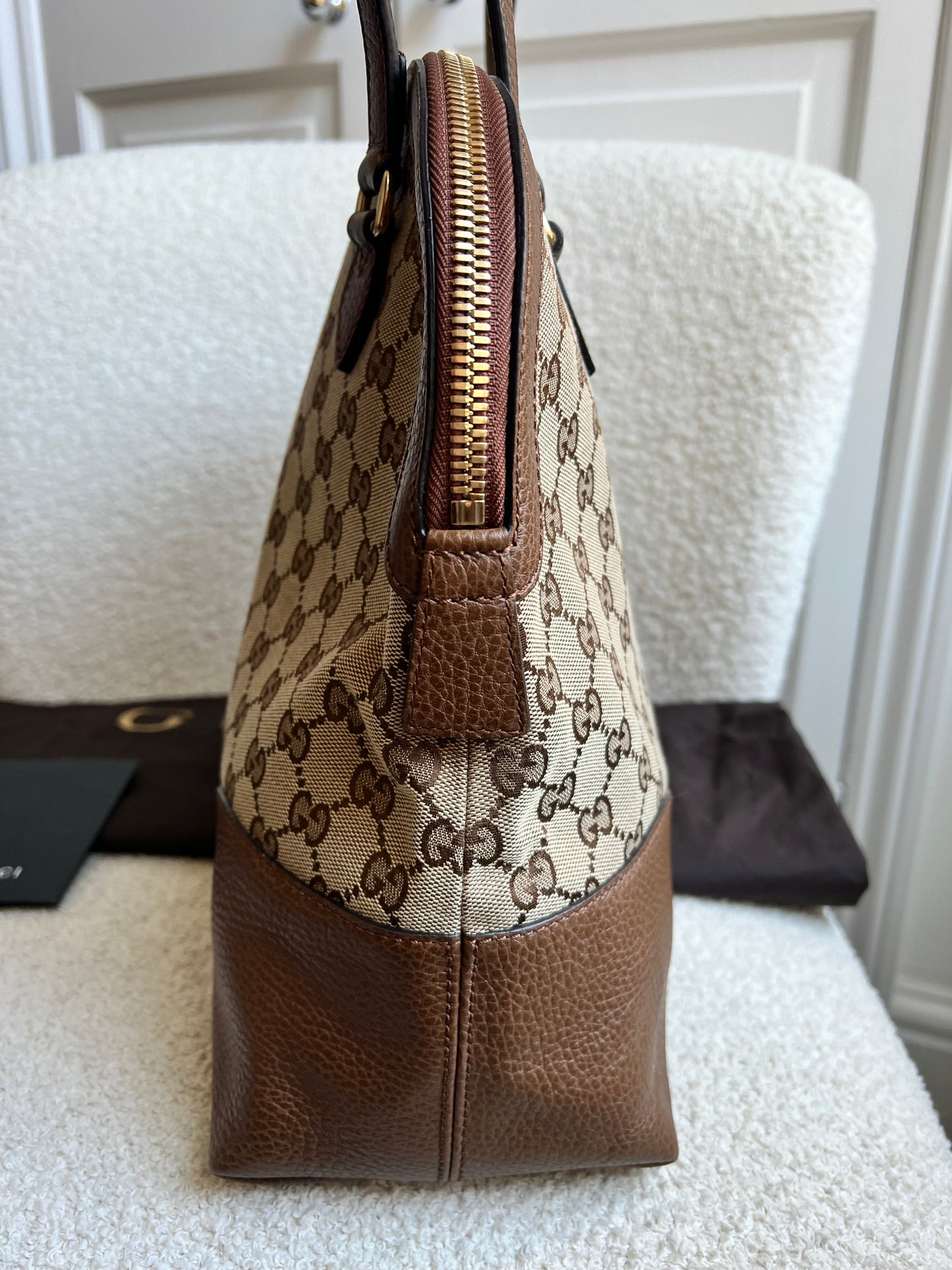 Gucci GG Bree Canvas Shoulder Bag