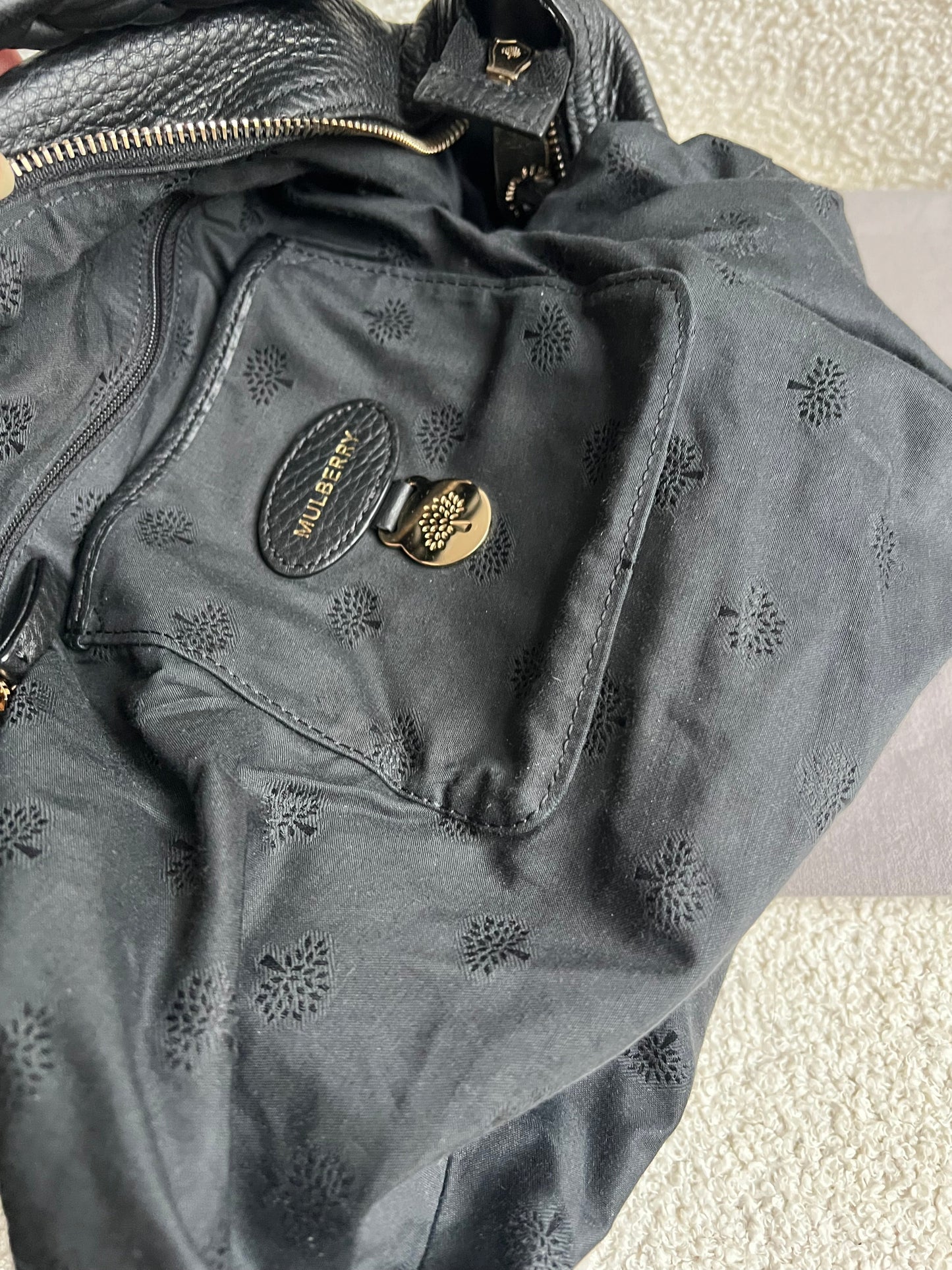Mulberry Black Daria Hobo (RRP £795)