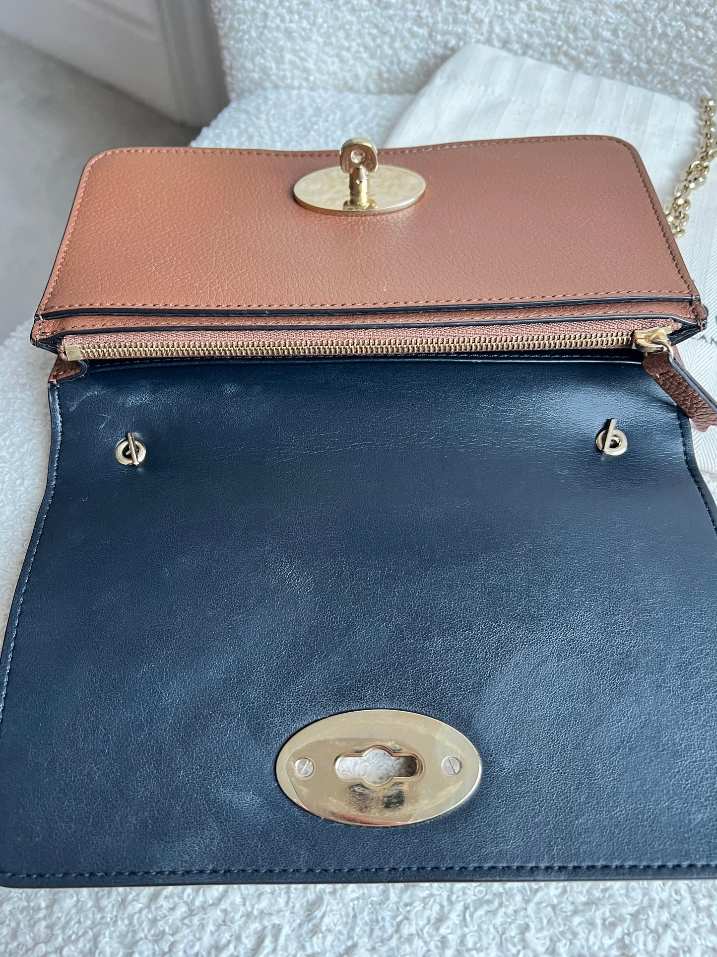 Mulberry Oak Bayswater Clutch (RRP £495)