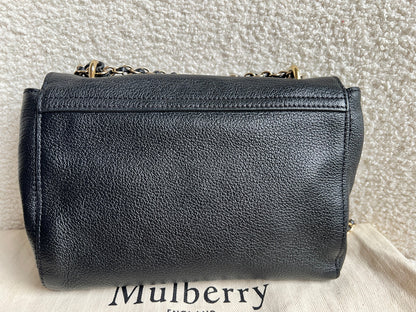 Mulberry Black Regular Lily with Gold Hardware (RRP £995)