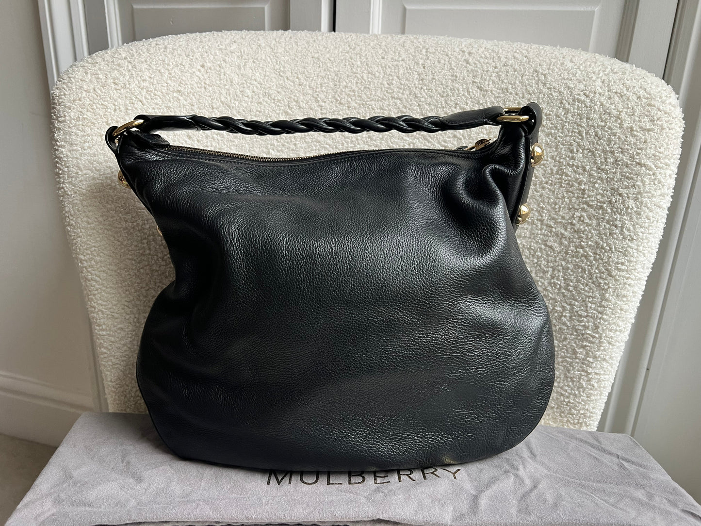 Mulberry Black Daria Hobo (RRP £795)