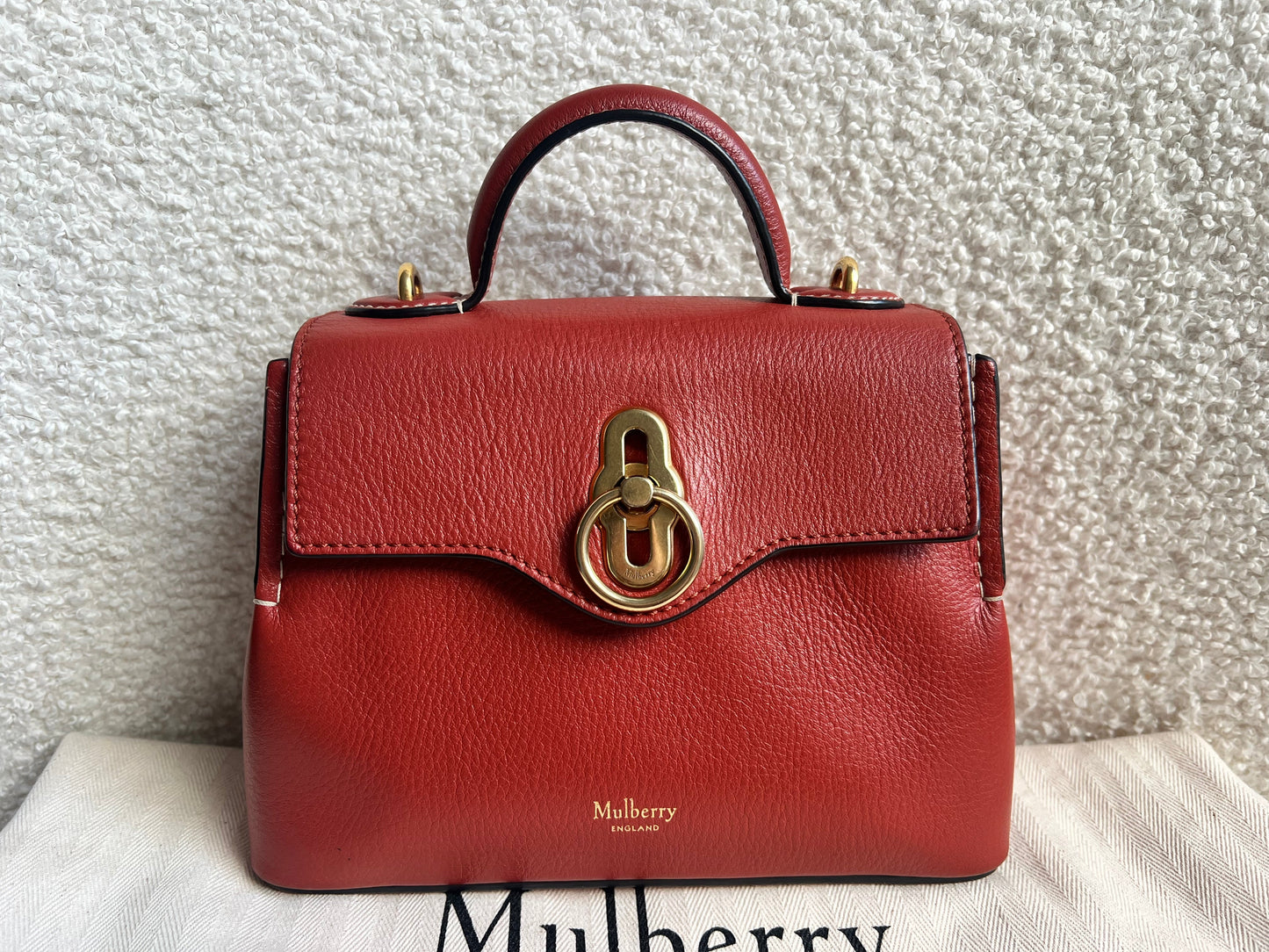 Mulberry Rust Micro Seaton (RRP £795)