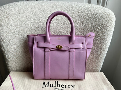 Mulberry Lilac Mini Zipped Bayswater (RRP £1095)