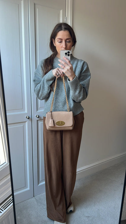 Mulberry Rosewater Regular Lily with Gold Hardware (RRP £995)