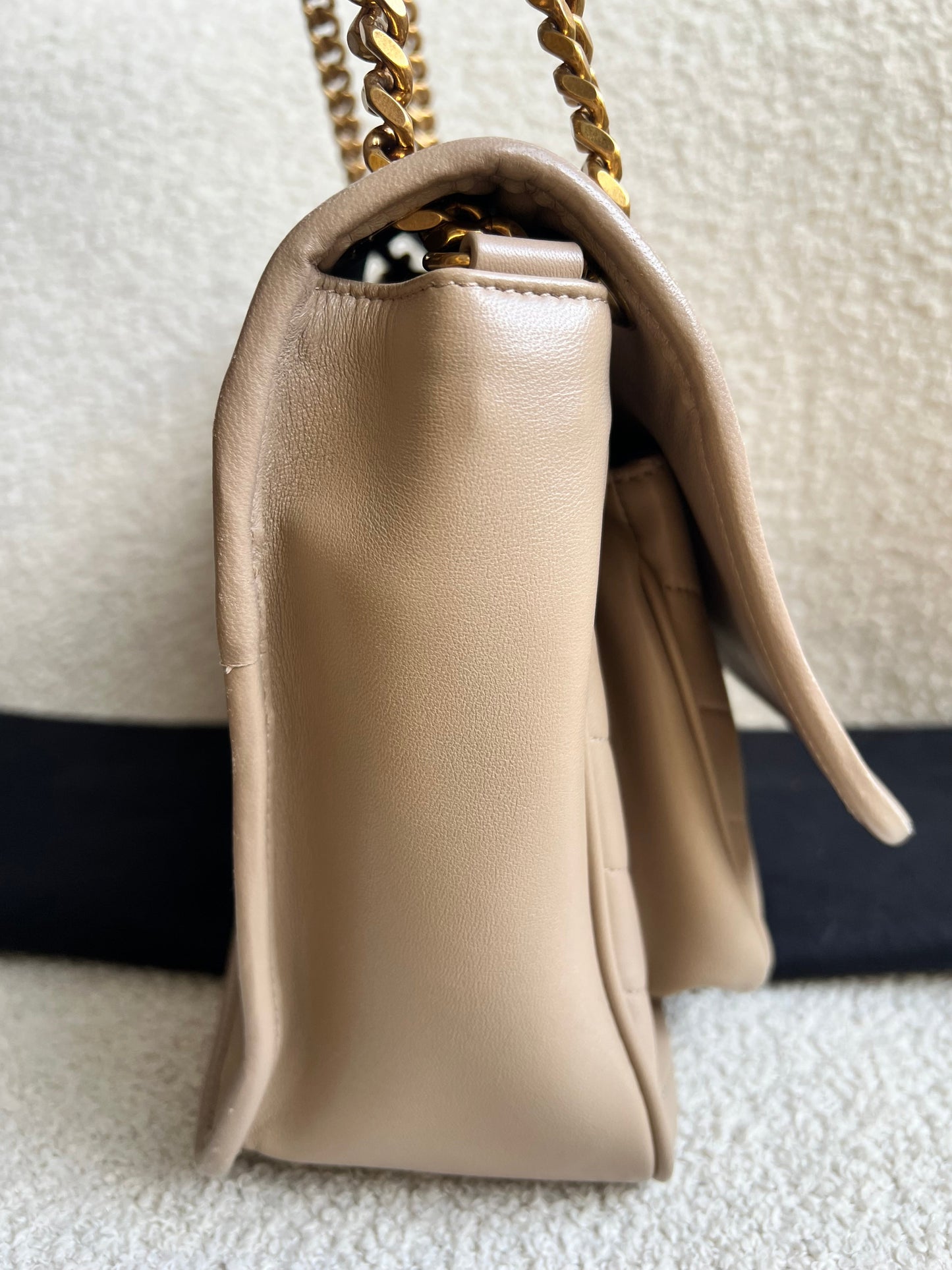 Yves Saint Laurent (YSL) Beige Medium Niki Chain Bag (RRP £2500)