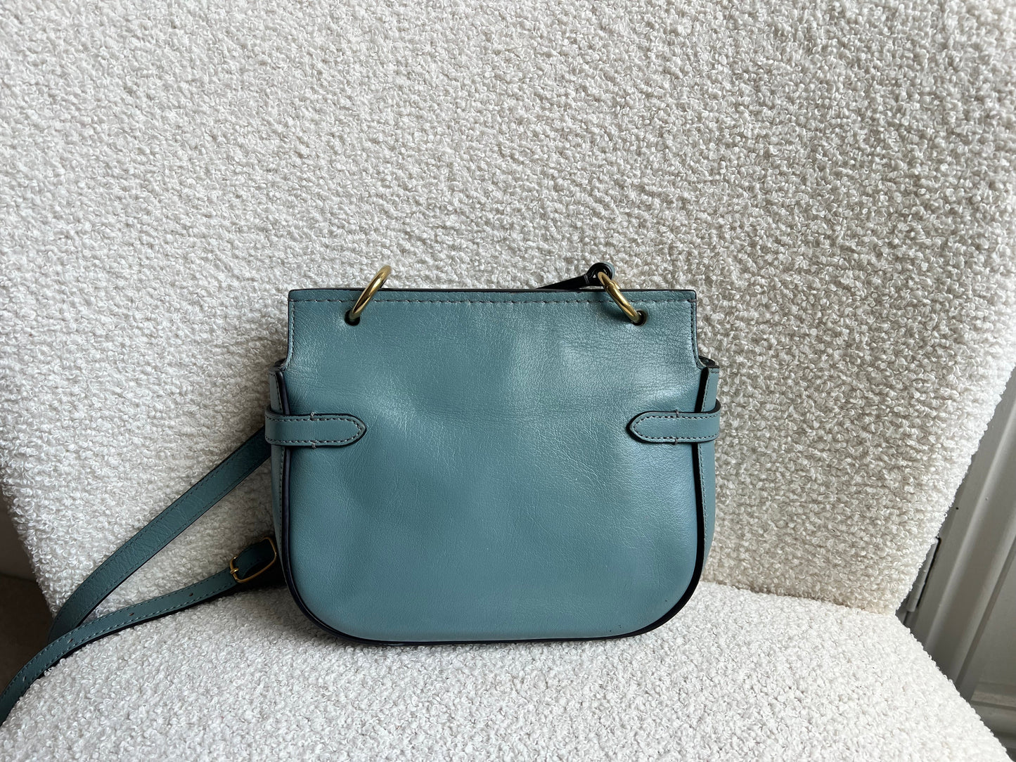 Mulberry Small Dark Frozen Amberley Satchel (RRP £795)