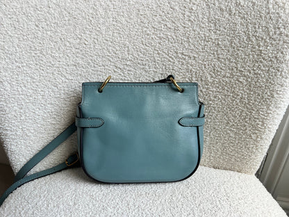 Mulberry Small Dark Frozen Amberley Satchel (RRP £795)