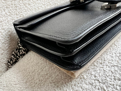 Gucci Dionysus GG Black Small Shoulder Bag (RRP £2,670)