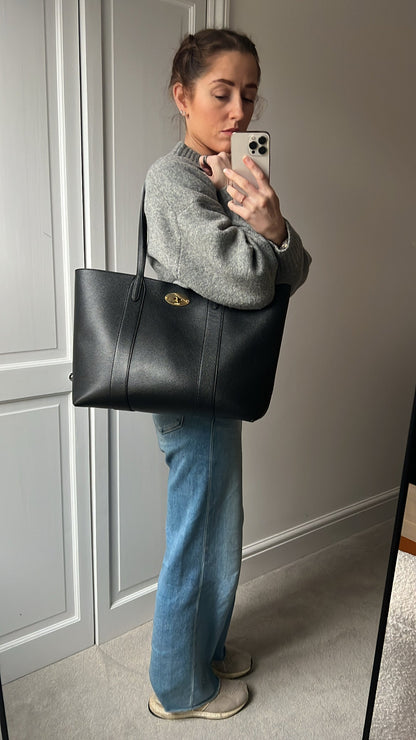 Mulberry Black Bayswater Tote (RRP £845)