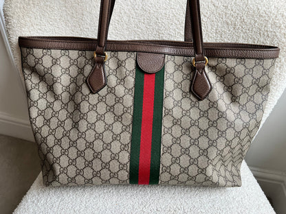 Gucci Ophidia GG Supreme Medium Tote (RRP £1440)