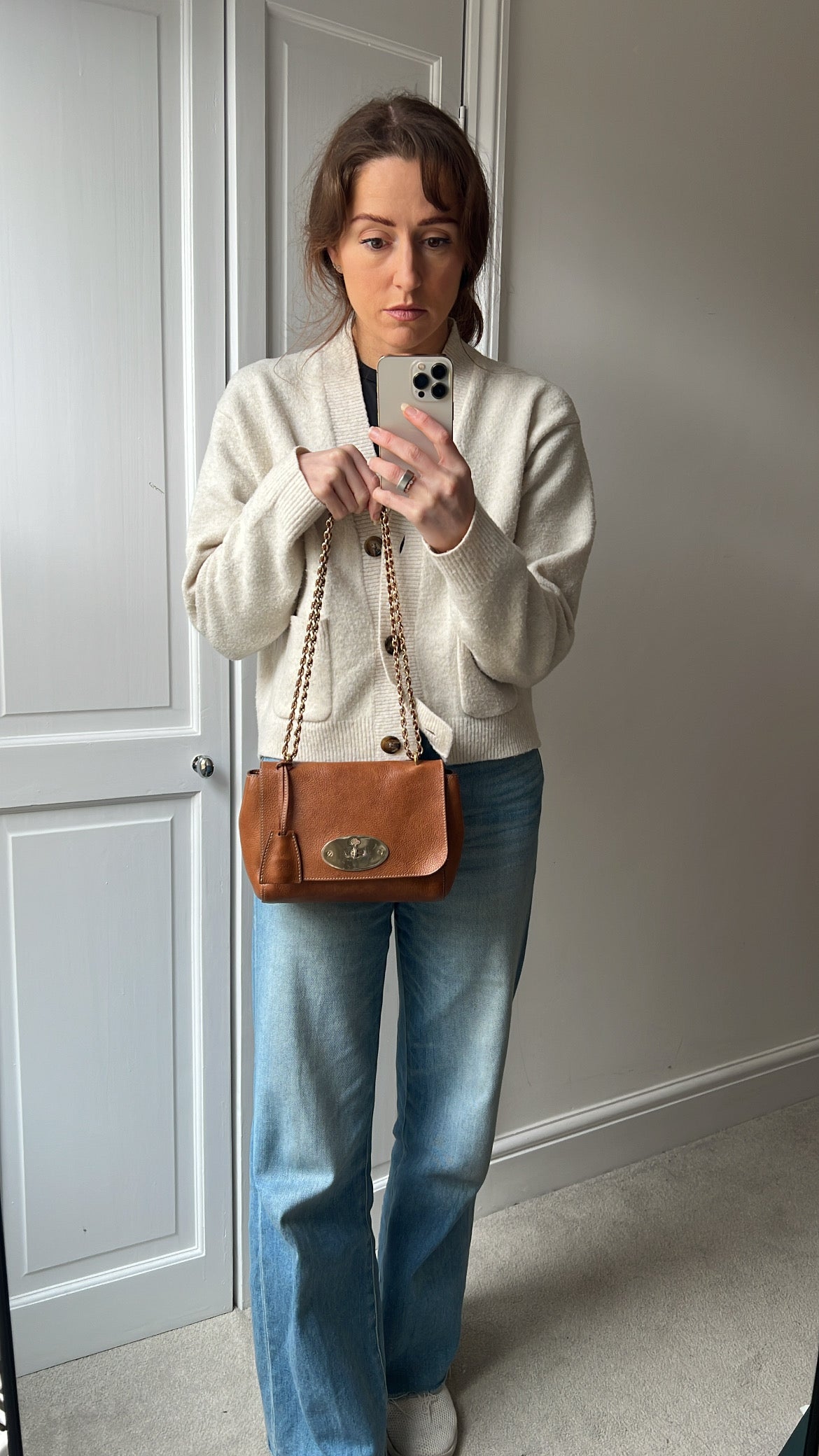 Mulberry Oak Regular Lily with Gold Hardware (RRP £995)