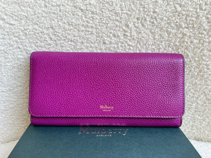 Mulberry Violet Continental Wallet (RRP £345)