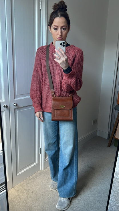 Mulberry Small Oak Antony in Legacy Oak NVT (RRP £595)