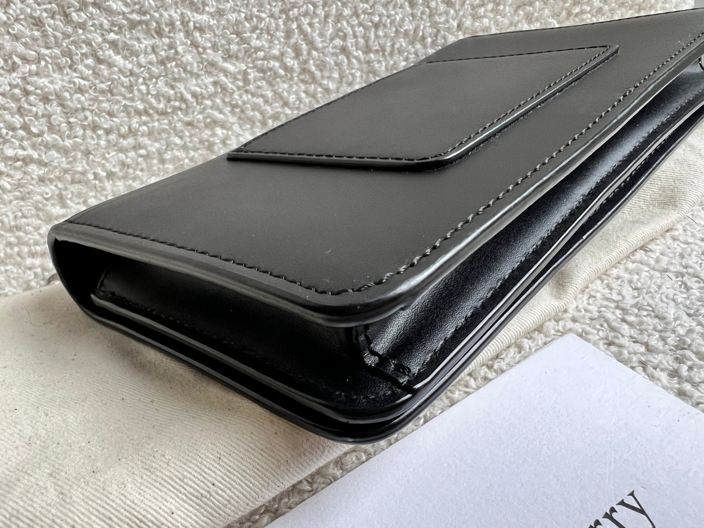 Mulberry Black Bayswater Clutch (RRP £495)