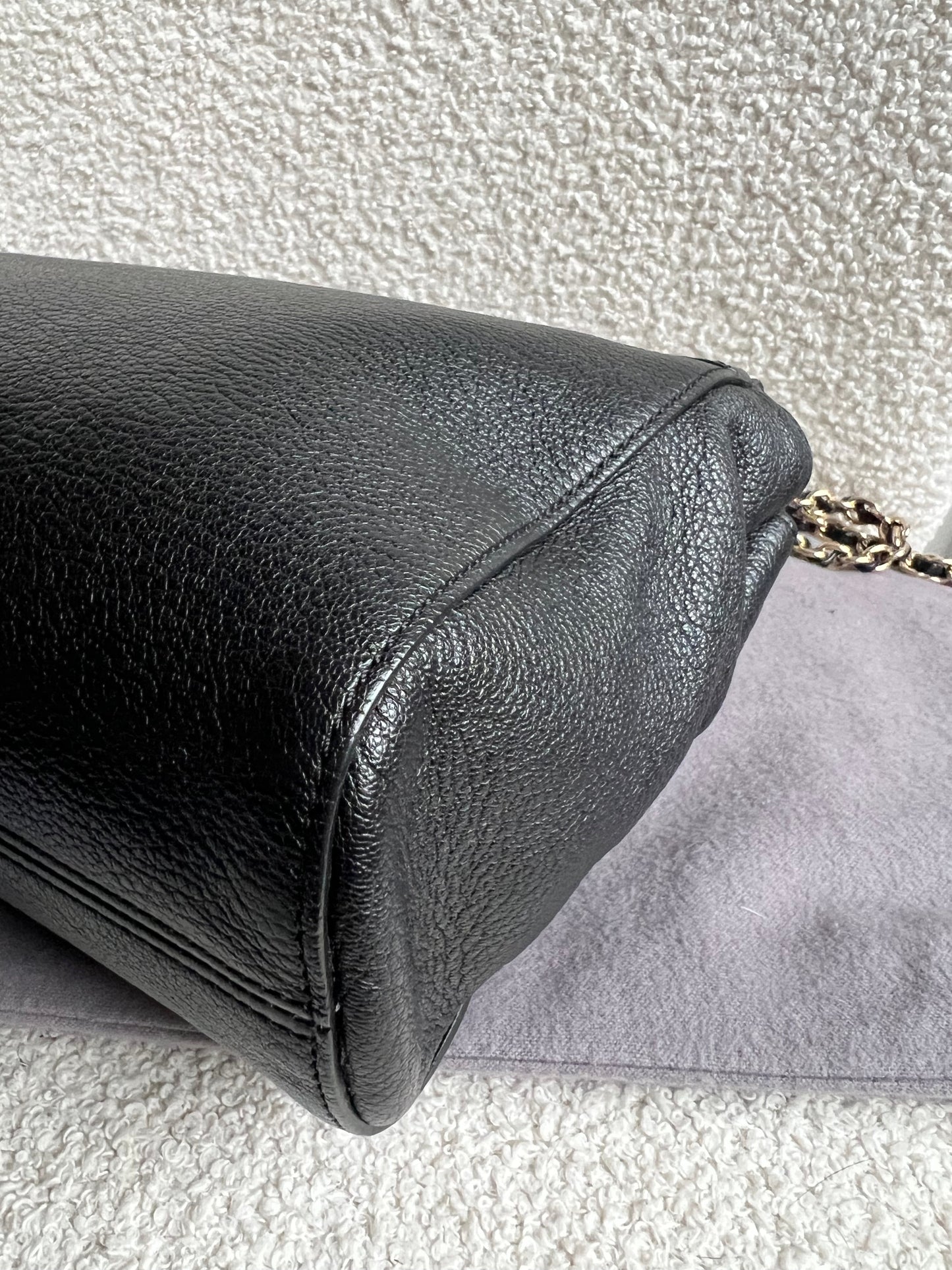 Mulberry Black Medium Lily with Gold Hardware (RRP £1195)