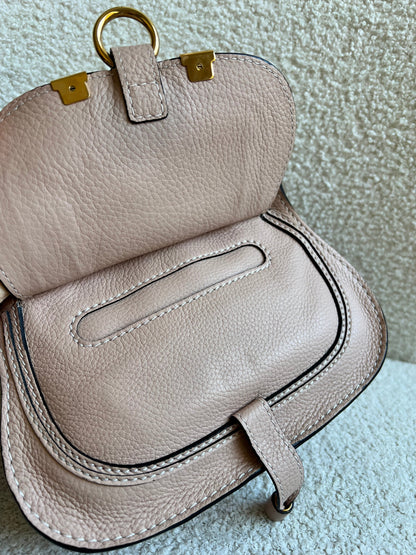 Chloe Softy Pink Mini Marcie Handbag (RRP £1050)