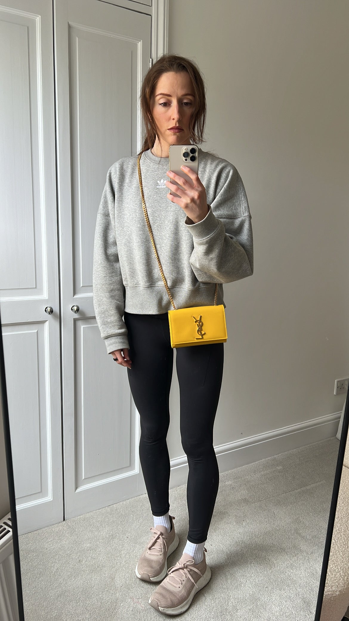 Yves Saint Laurent (YSL) Small Kate Yellow Patent with Gold Hardware (RRP £1,440)