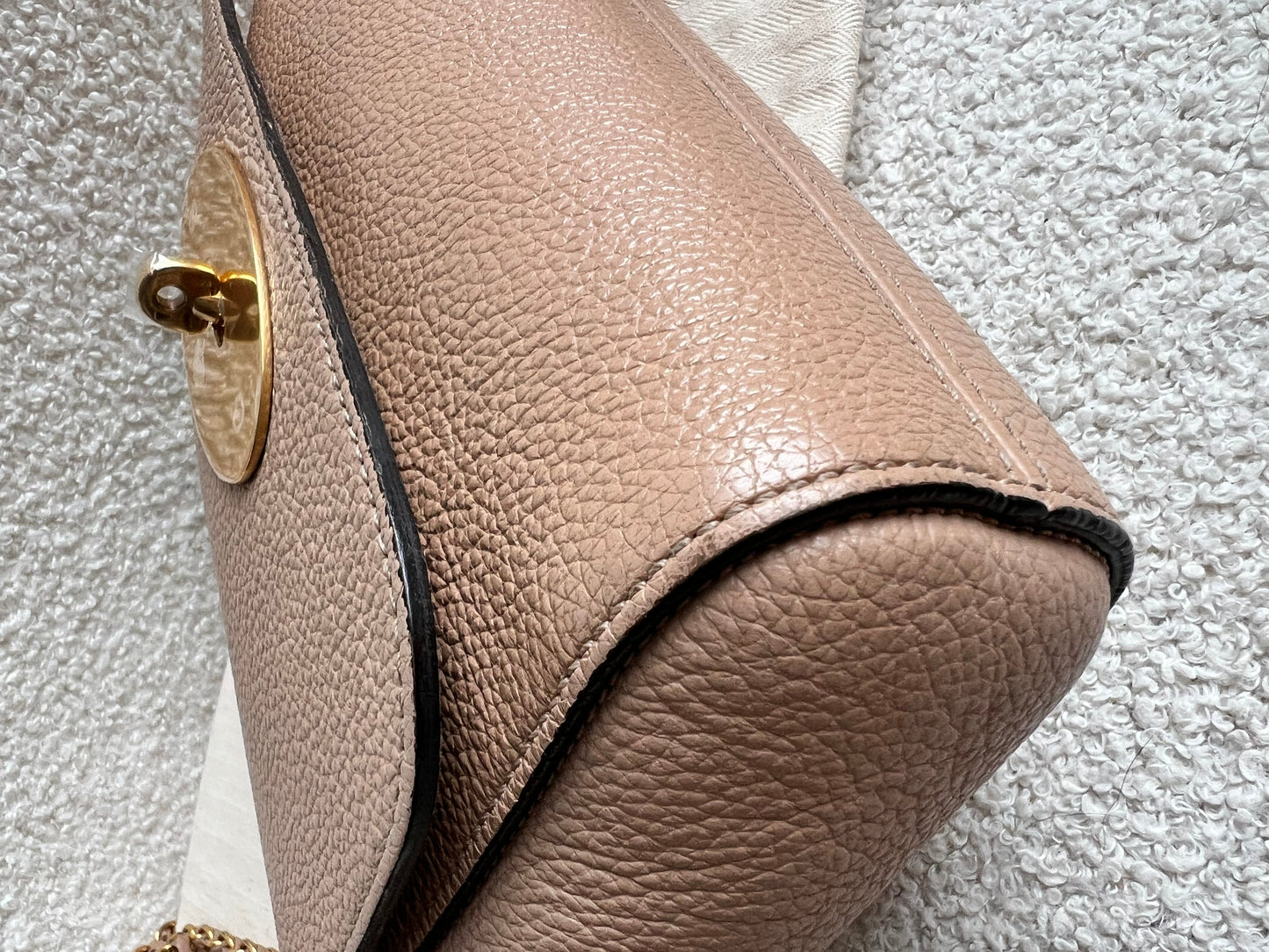 Mulberry Rosewater Regular Lily with Gold Hardware (RRP £995)