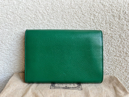 Gucci Dionysus Green Chain Wallet (RRP £1340)
