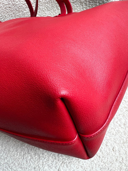 Yves Saint Laurent (YSL) Red E/W Shopping Tote (RRP £1115)