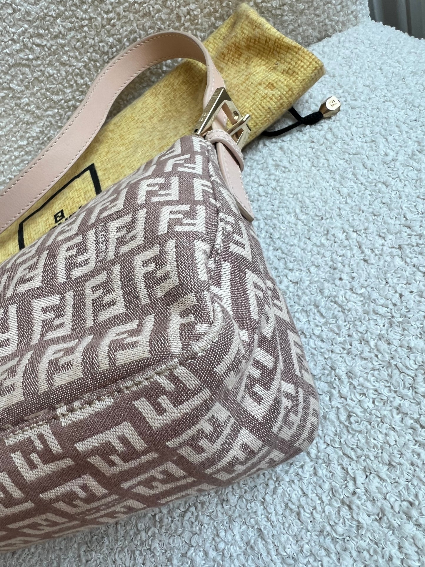 Fendi Baguette Shoulder Bag Zucca