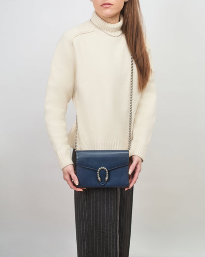 Gucci Dionysus Navy Mini Chain Bag (RRP £1340)