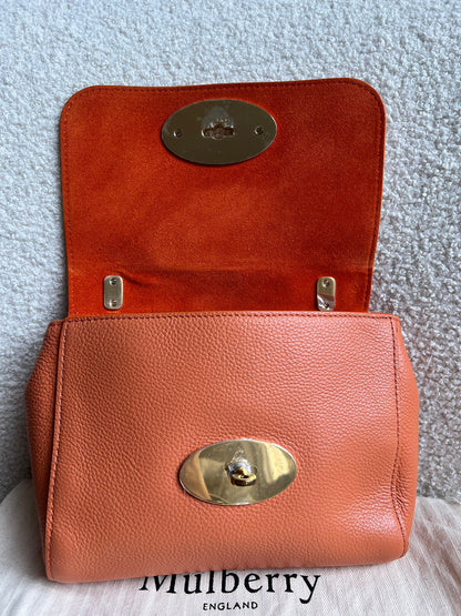 Mulberry Apricot Regular Lily with Gold Hardware (RRP £995)