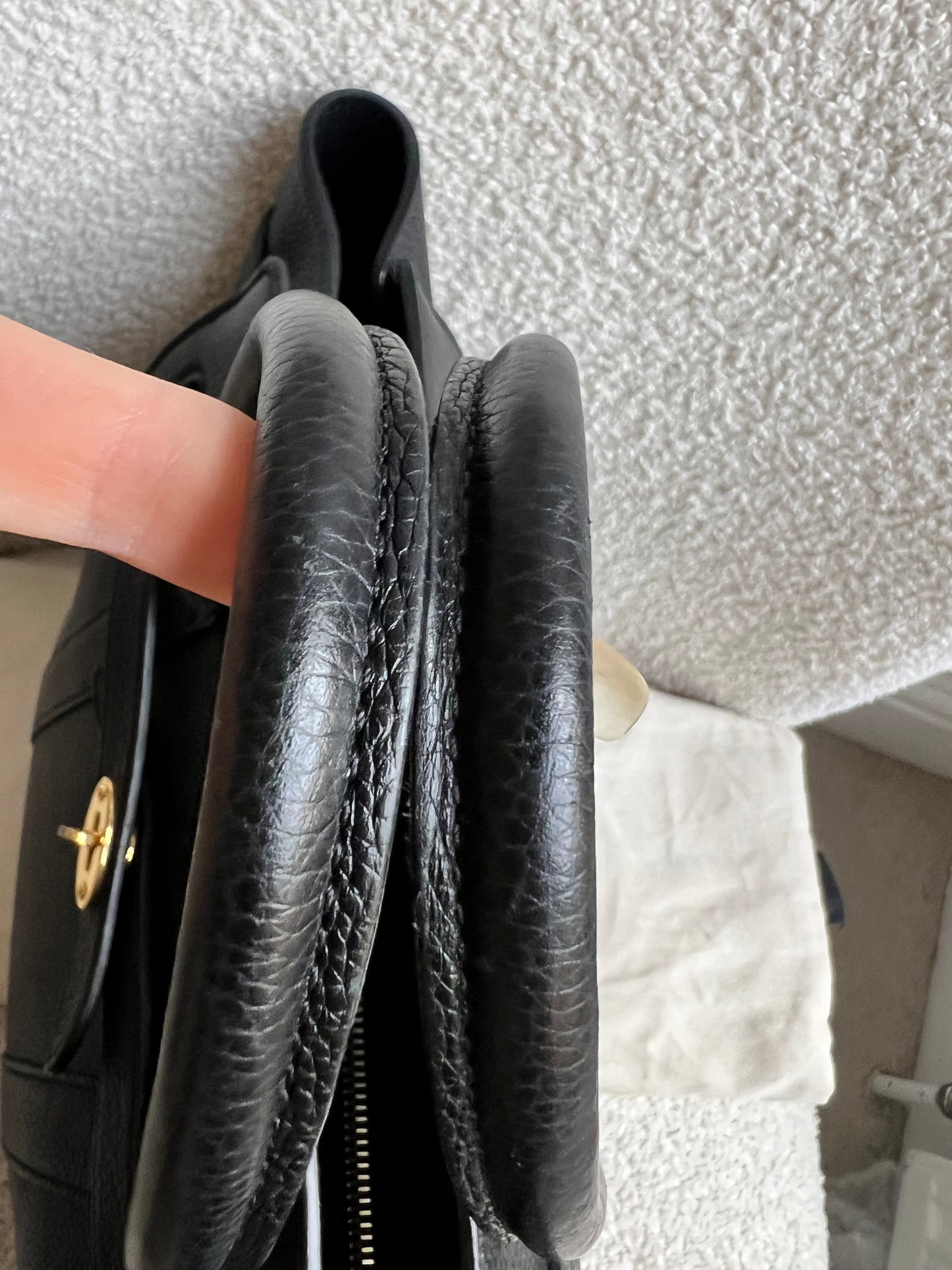 Mulberry Black Small Zipped Bayswater (RRP £1,245)